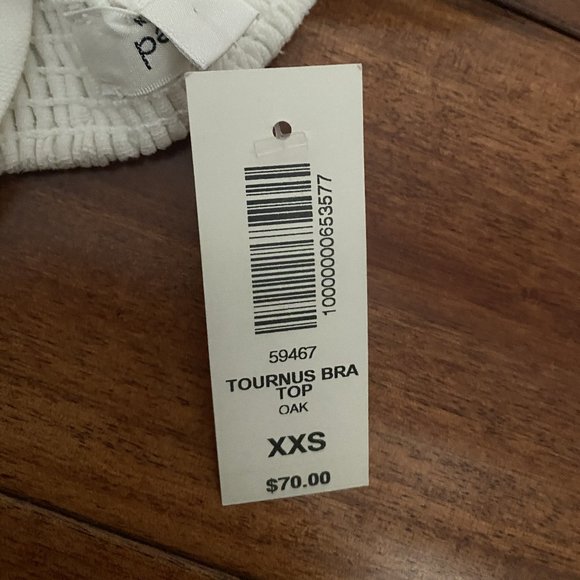 NWT Tournus bra top (White) - Picture 4 of 4